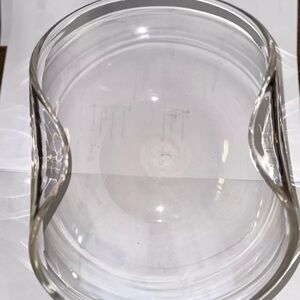 LARGE! 15” x 11.25”Elsa Peretti Tiffany & Co. Double Thumbprint Bowl